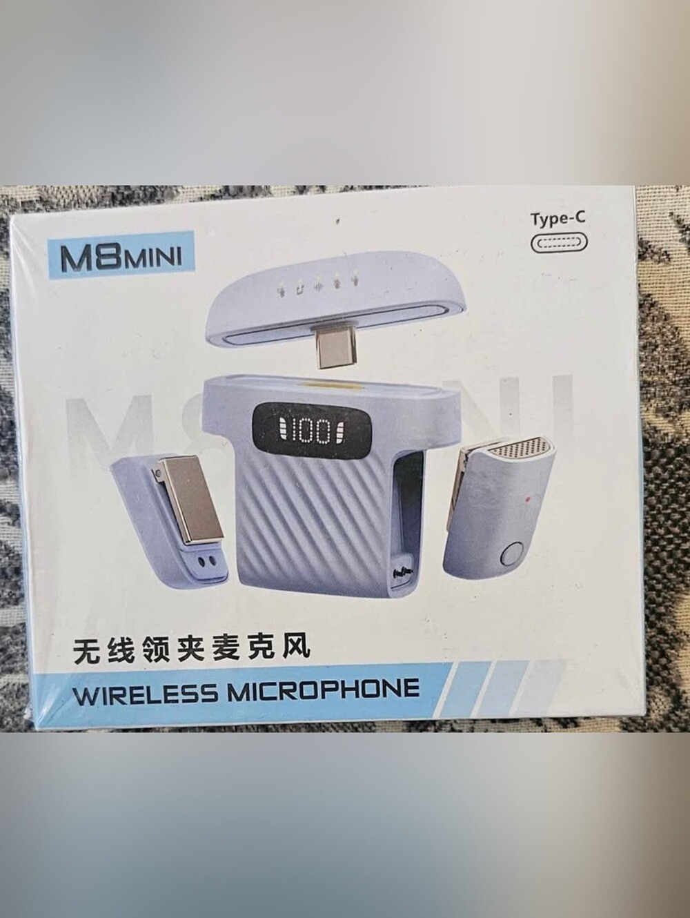 M8 Mini Wireless Microphone